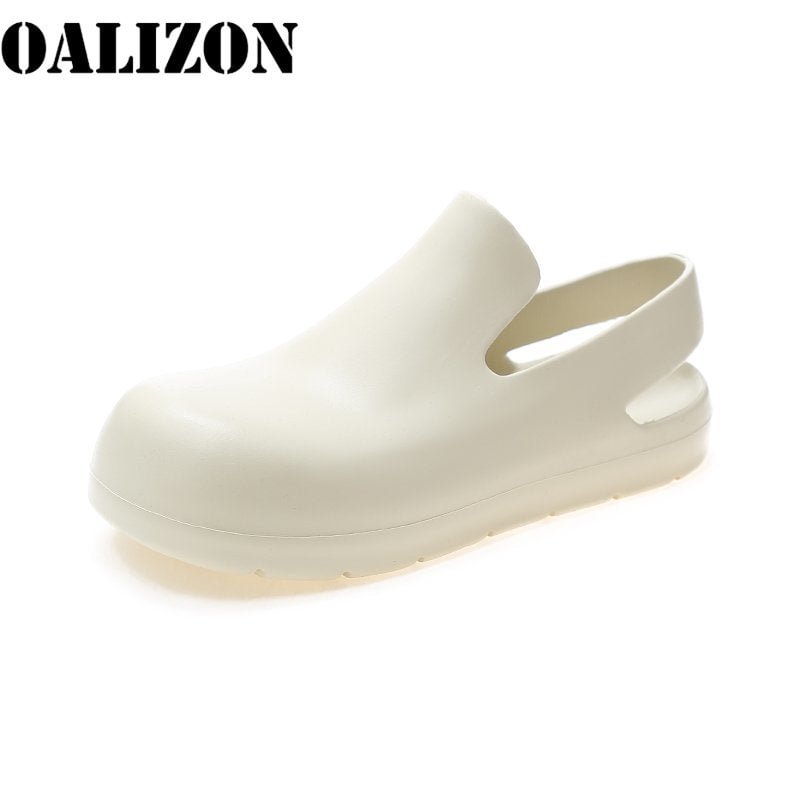 Female Women New Summer Flat Round Toe Flip Flops Slippers Sandals Shoes Lady Women Slingback Casual Slip On Beach Sandals Shoes