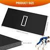 [US Local Warehouse] Wrestling Mat 10ft X 5ft Jiu Jitsu Mats Judo Mat with 3cm Thickness for PE Training Yoga BJJ MMA Grappling Boxing Martial Art (Black)