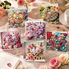 6pcs Diamond Painting Dreamy Heart Greeting Card Kits with Envelopes for Family Friend Gifts