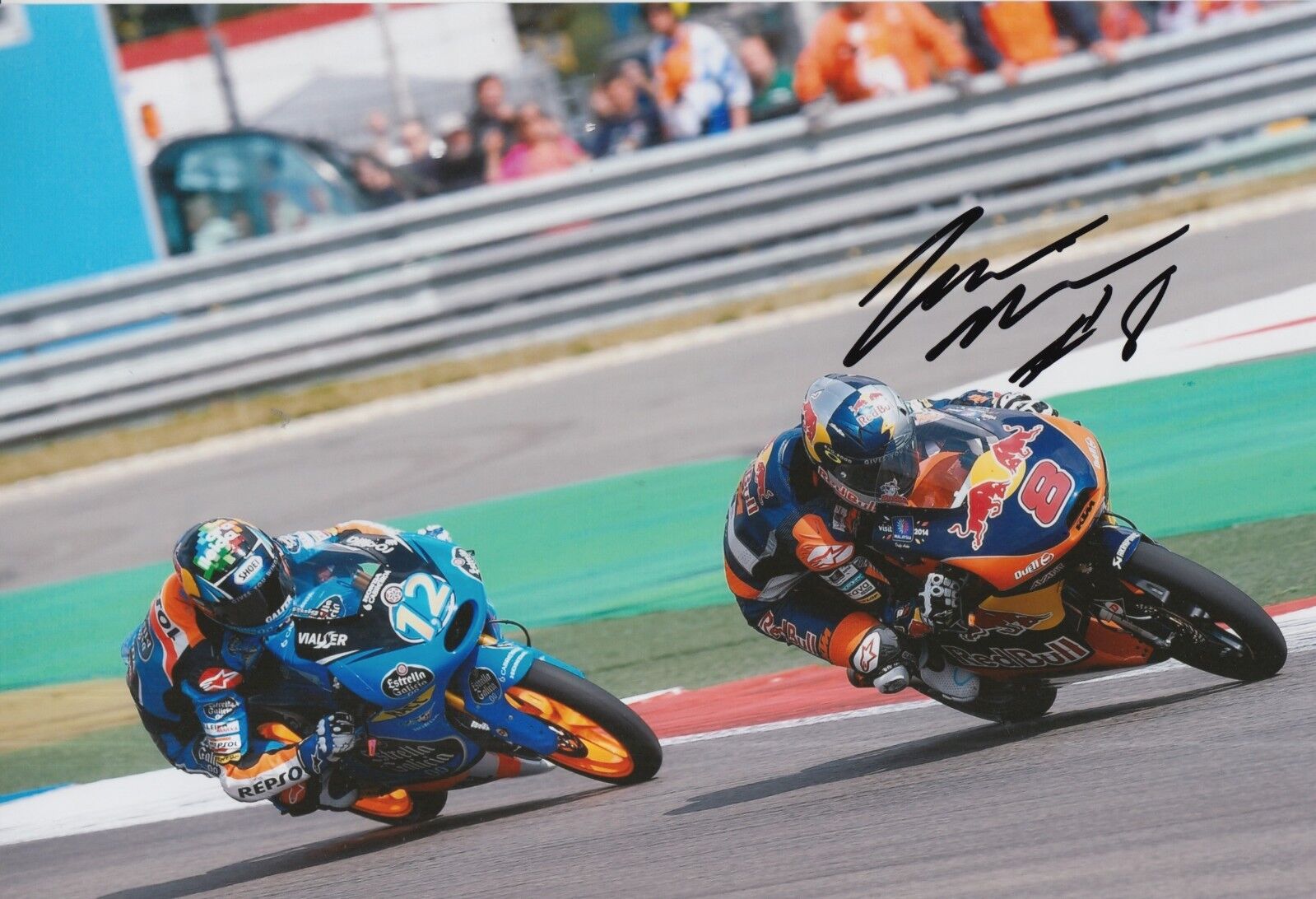 Jack Miller Hand Signed 12x8 Photo Poster painting Red Bull KTM Ajo Moto3, MOTOGP 6.