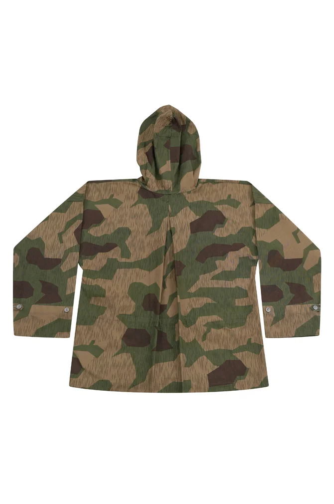   Wehrmacht German Reversible Splinter 42 Reversed Color Camo Smock With Hood German-Uniform