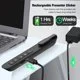 DinoFire Presentation Clicker Green Laser Pointer, Rechargeable PowerPoint Clicker Wireless Presenter Remote for Mac Computer