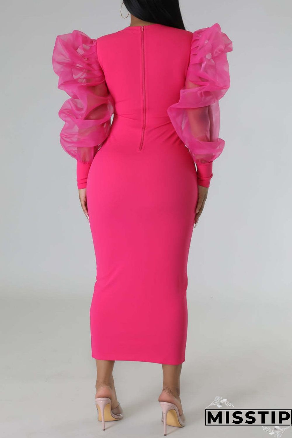 Black Fashion Casual Solid Patchwork O Neck Long Sleeve Dresses