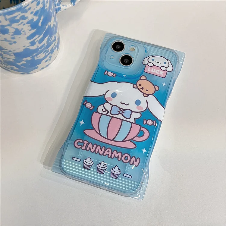 Cartoon candy bag phone case（iphone 7/8/xs …）