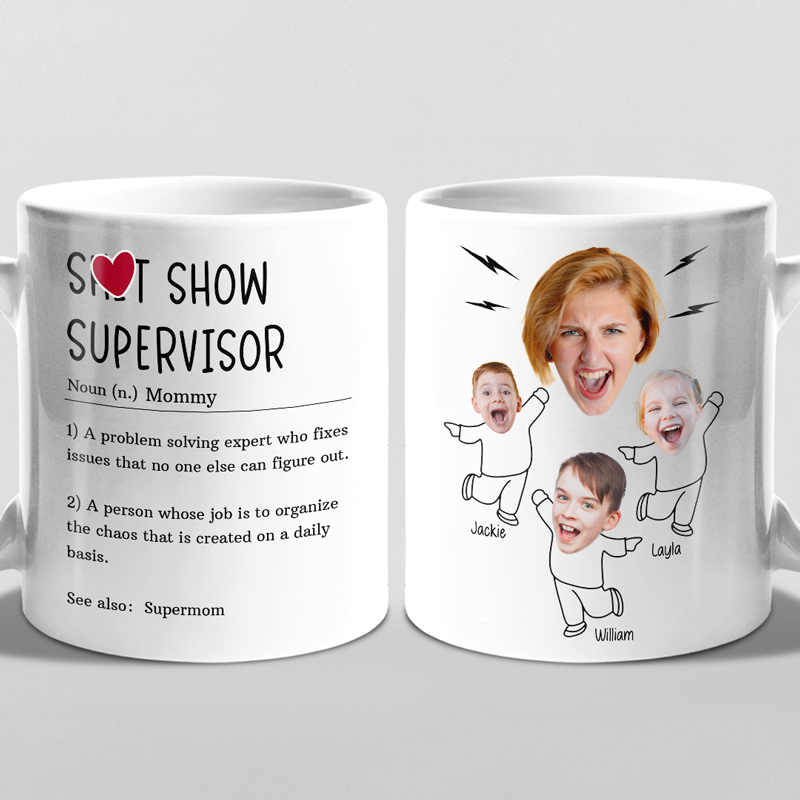 Loveyoufancy Custom Photo Be A Kind Kid - Family Personalized Custom Mug - Gift For Mom