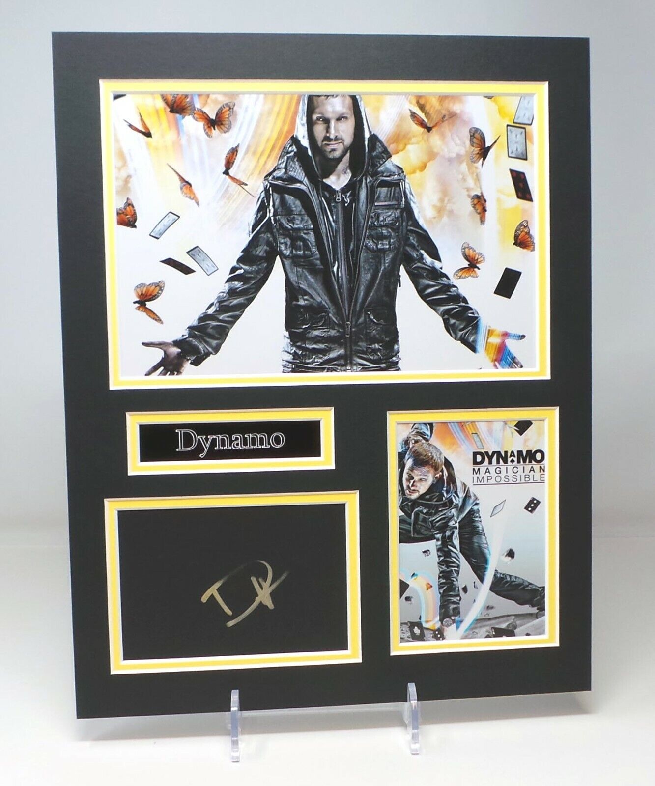DYNAMO Steven FRAYNE Signed Mounted Photo Poster painting Display AFTAL RD COA Magician