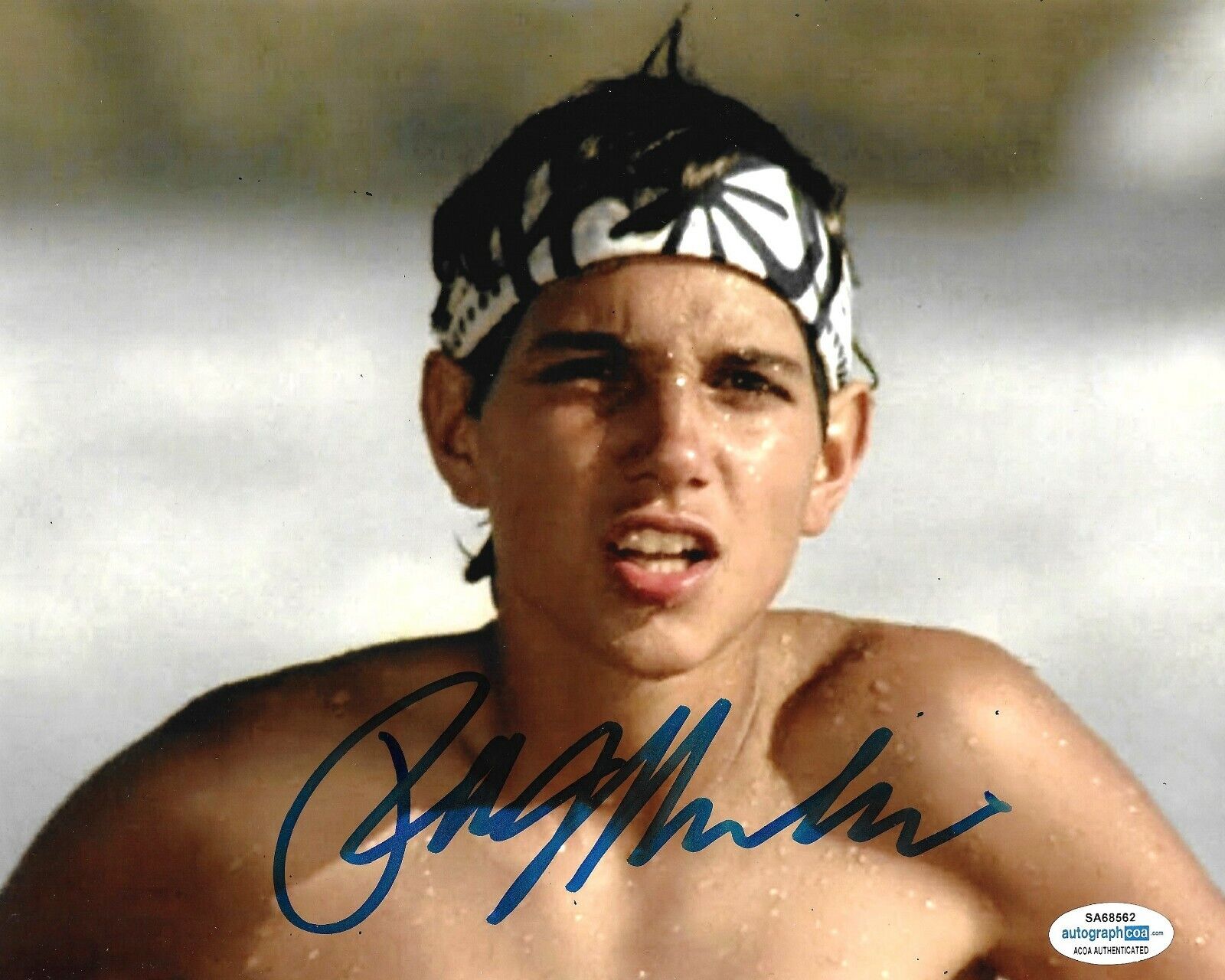 Ralph Macchio Signed The Karate Kid 10x8 Photo Poster painting AFTAL ACOA