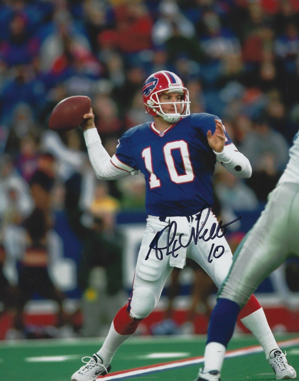 Signed 8x10 ALEX VAN PELT Buffalo Bills autographed Photo Poster painting w/ COA