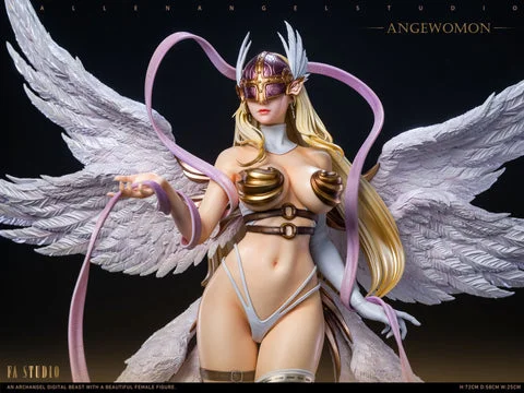 お客　NOAH STUDIO ANGEWOMON 1/4 UNBOXING ANGEWOMON STATUE | NOAH STUDIO 1/4 ANGEWOMON - YouTube