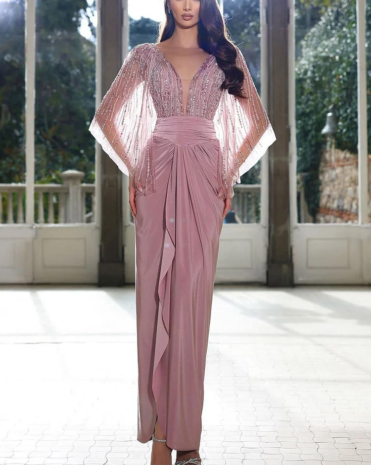 Elegant Sequin Gown