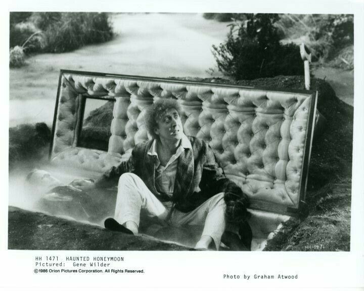 Gene Wilder Haunted Honeymoon Original Press 8X10 Photo Poster painting