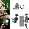 DJI OSMO POCKET 3 Teleprompter Magnetic Bracket Osmo Camera Metal Expansion Handheld Shooting Fixed Bracket