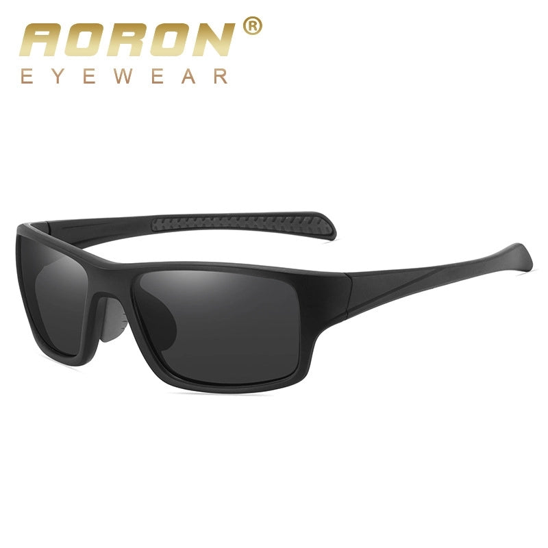 Original Design Solid Color Tac Square Full Frame Sports Sunglasses