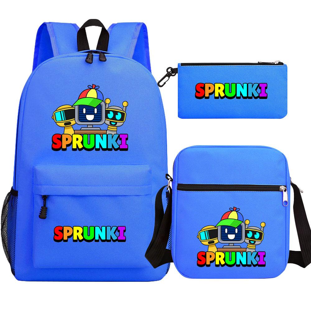 Mayoulove Sprunki Kids Backpack Lightweight with Cute Design for School and Outdoor Adventures-Mayoulove