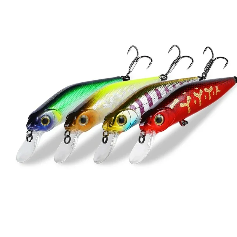 ASINIA Best price 4pcs each set 78mm 11.3g dive 1.3-1.7m SP Tungsten system fishing lures minnow wobbler quality fishing tackle