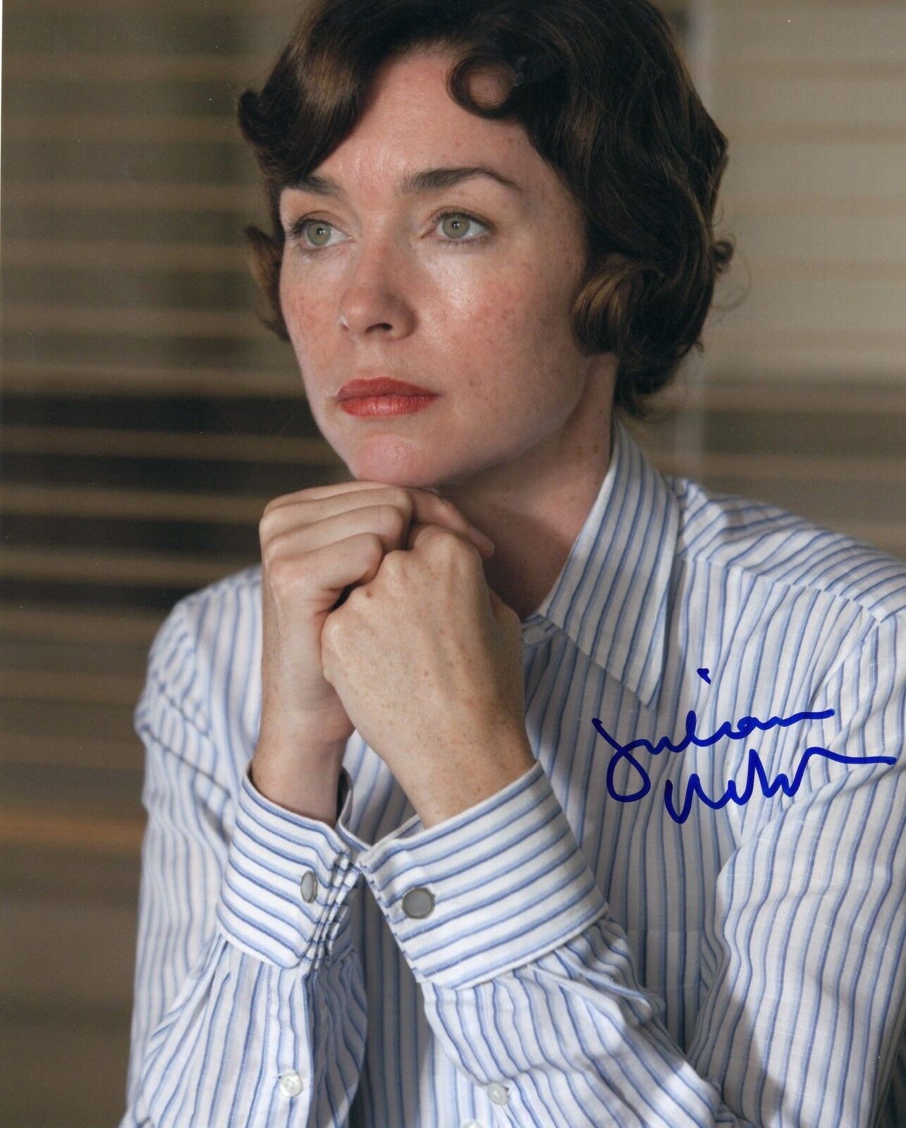 Julianne Nicholson signed 8x10 Photo Poster painting w/COA Boardwalk Empire Esther Randolph #1