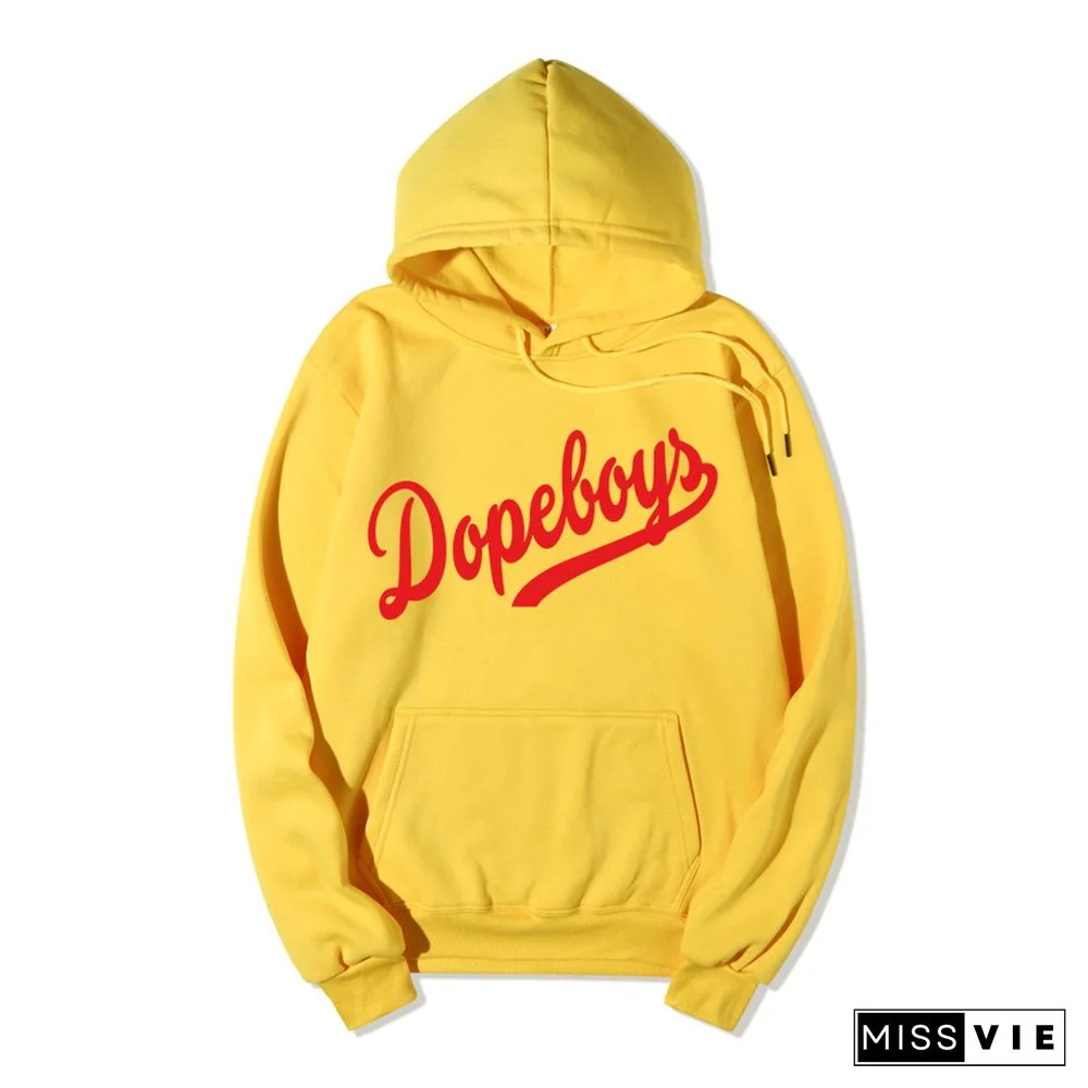 Letter Print Men's And Women's Sweatshirts