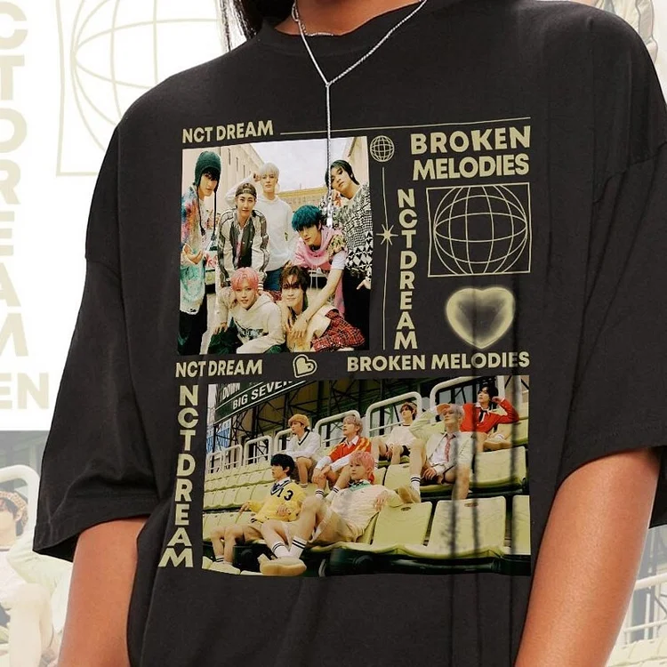 NCT DREAM Album ISTJ Broken Melodies Poster T-shirt