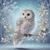 Bird Special Shaped 5D DIY Partial Drill Diamonds Dots Gem Art Kits for Adults Beginners Home Decor Diamonds Paintings Gem Art 11.81 X11.81inch