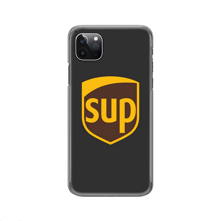 UPS SUP, Logo Parody iPhone Case