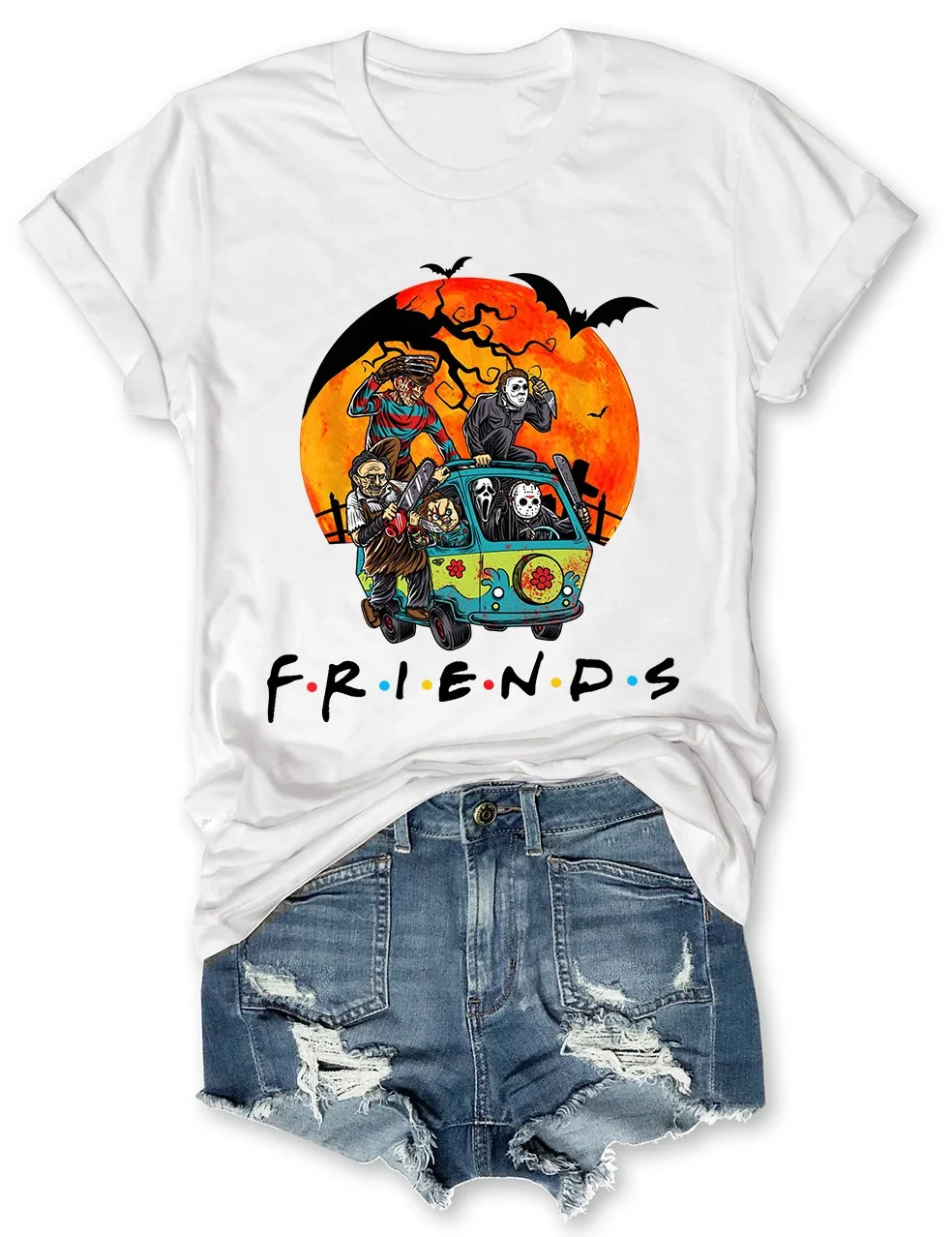 Horror Creepy Halloween T-Shirt