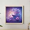 Diamond Painting -DIY Round Drill Peacock（40x40cm）