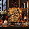 Scarecrow Framed Special Shape Diamond Painting Kit 25x25cm