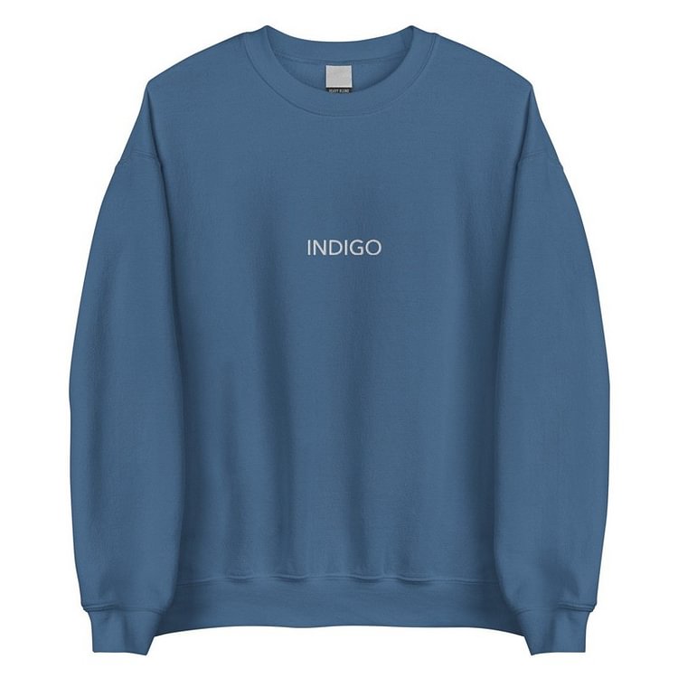 BTS RM Namjoon Indigo Logo Sweatshirt