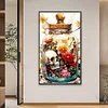 (40*70cm)Skull Vase - Full Round Drill Diamond Painting