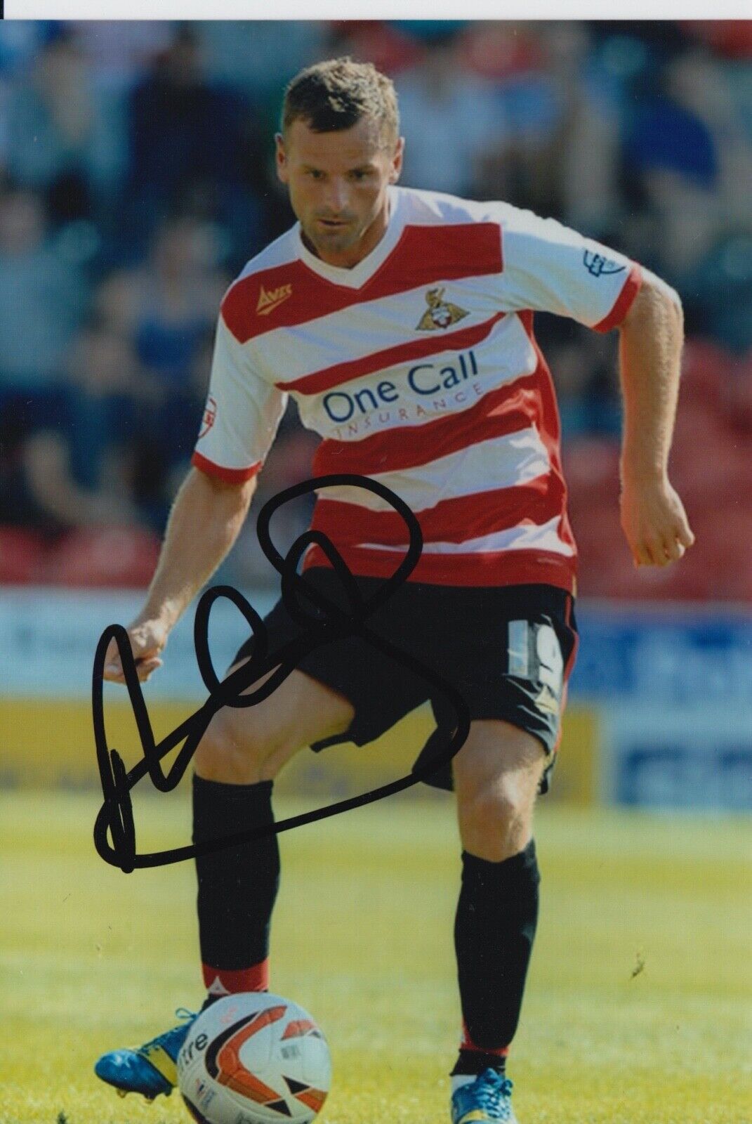 RICHIE WELLENS HAND SIGNED 6X4 Photo Poster painting - FOOTBALL AUTOGRAPH - DONCASTER ROVERS 1.