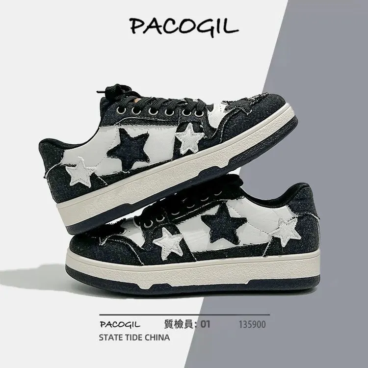 Churchf Churchf Board Shoes Women's Autumn 2023 New Color Korean Version Of The Niche Flat Sneakers Cross Straps Small White Shoes