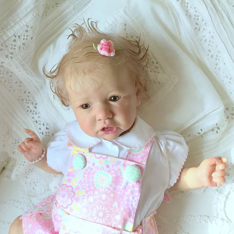 Dollreborns®12'' Cuddly Layla Touch Real Reborn Baby Doll Girl