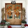 🎃Fall Halloween 49% OFF🔥Scarecrow Fall Wreath for Front Door-mysite-Adracos