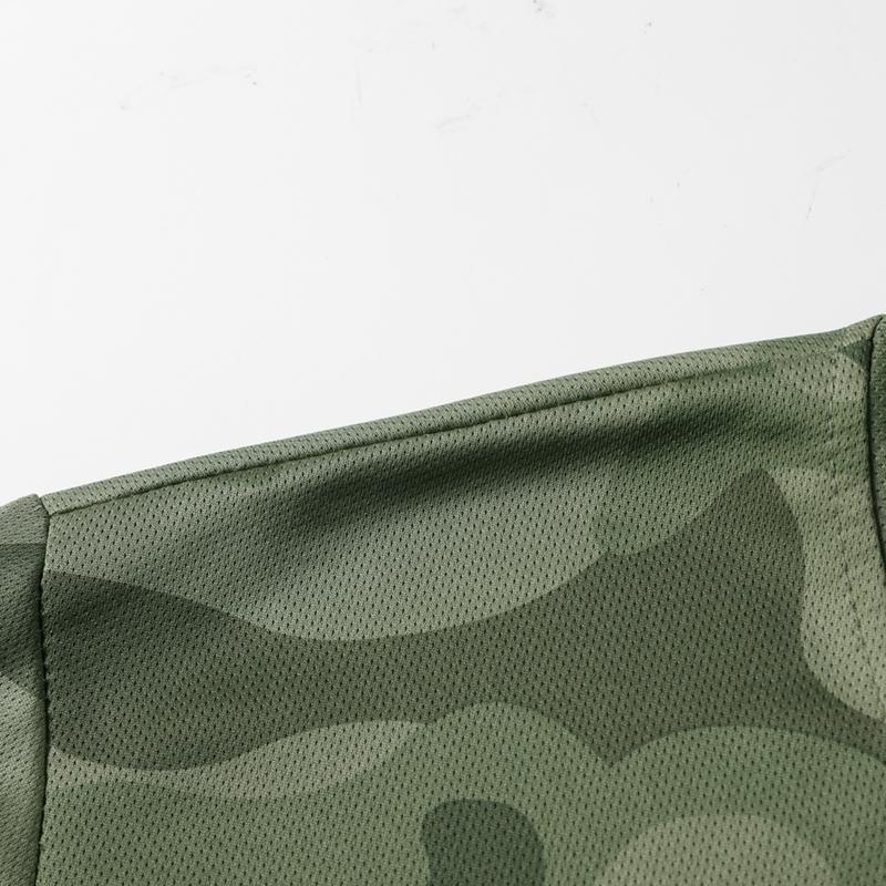 Four piece men's camouflage short sleeve set, featuring a casual cool style, Suitable for men who enjoy a casual cool st   summer graphic tee  s  Menswear Clothes Shortsleeve fathersdaygift