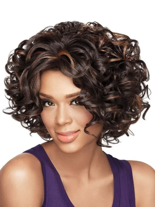 Fashion Wig Ruili Bobo Head Female Short Hair Wig Lady-Hoverseek