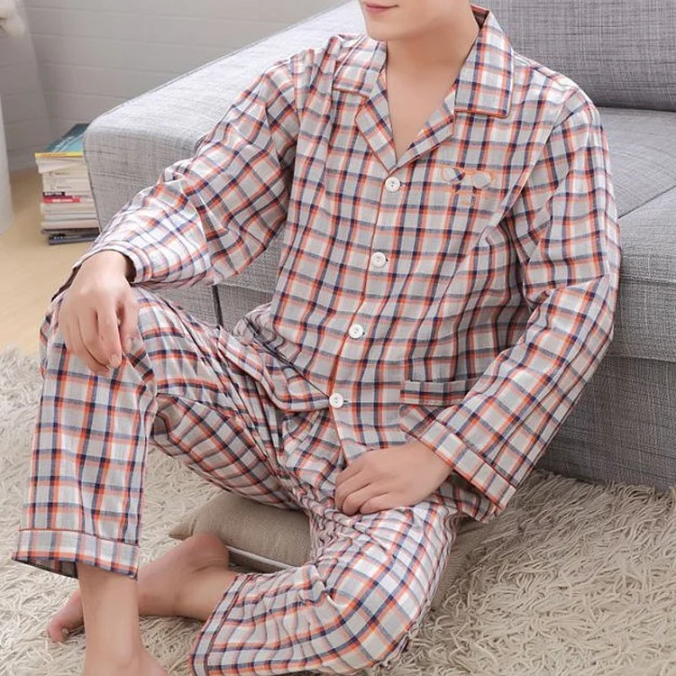 Stray Kids Member Same Style Plaid Pajamas