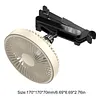 Rechargeable Car Cooling Fan 3 Speeds and 300 Degree Adjustable Vehicle Rear Headrest Fan for Sedan SUV RV Pickup Truck Van