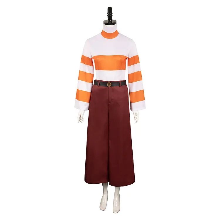 Inside Out 2 (2024) Anxiety Yellow Outfits Cosplay Costume Halloween Carnival Suit