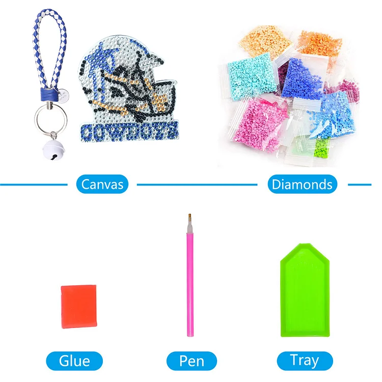 Dallas Cowboys Diamond Art Craft Kit