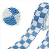 【Wholesale Discount】Self Adhesive Tape Elastic Bandage Finger Protector Wrap (Blue Plaid)