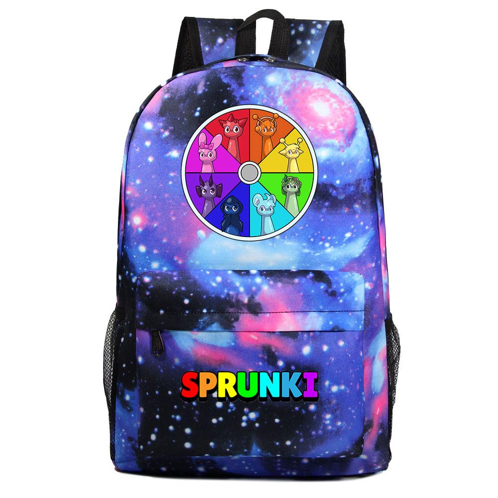 Mayoulove Sprunki Kids Backpack Lightweight Design for School and Outdoor Activities-Mayoulove