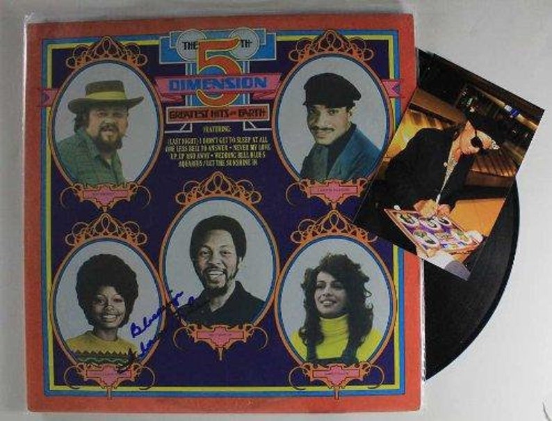 Florence LaRue Signed Autographed The Fifth Dimension