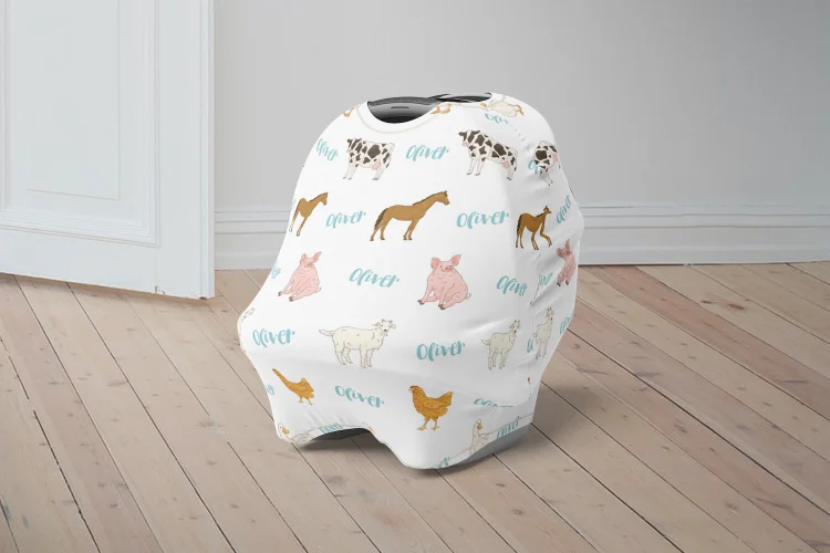 Personalized Baby Car Seat Canopy| Canopyl88