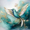 Diamond Painting-DIY Full Round Drill Hummingbird