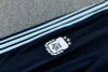 Argentina 26-27 1/4 Zip Tracksuit  White Chandal