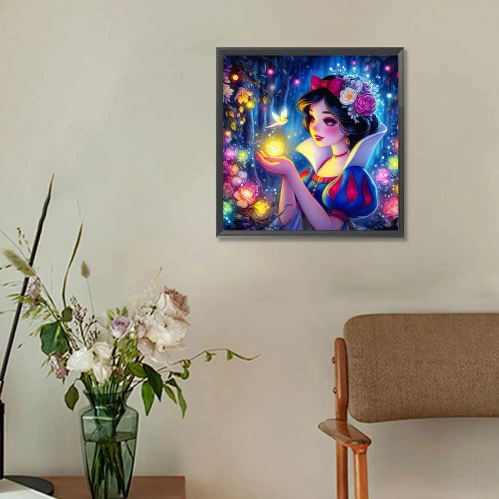 Diamond Painting - Full Round Drill - Princess Rapunzel(Canvas|30*30cm)