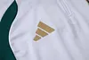 Joyfball 2026/2027 Kids Size Italy Half-Pull Training Suit white Soccer Shirt