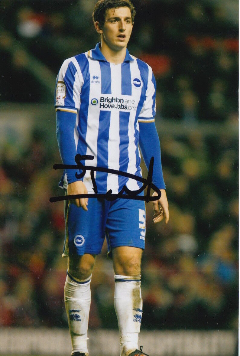 BRIGHTON HAND SIGNED LEWIS DUNK 6X4 Photo Poster painting 10.