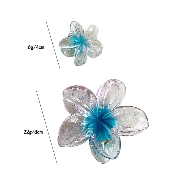 Women’s Sweet Minimalist Flower Plastic Hair Claws