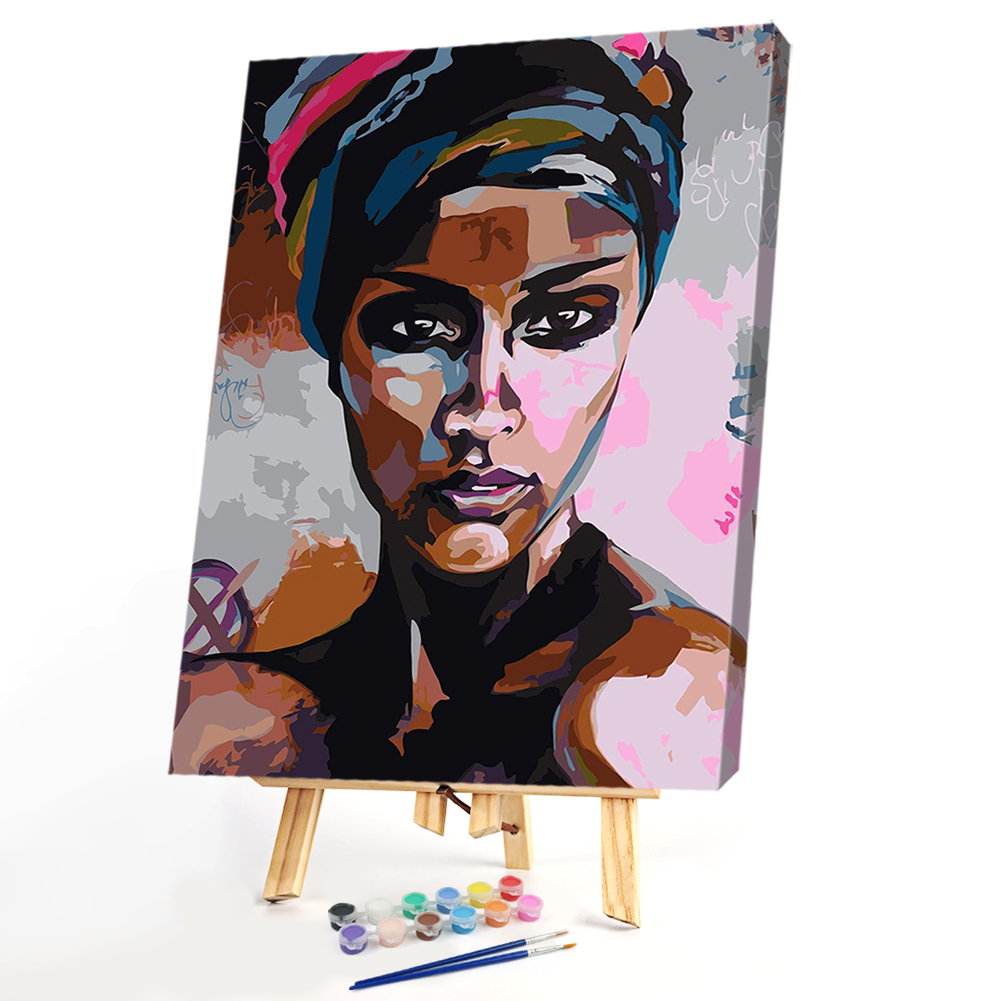 

40*50CM - Paint By Numbers - Woman, 501 Original